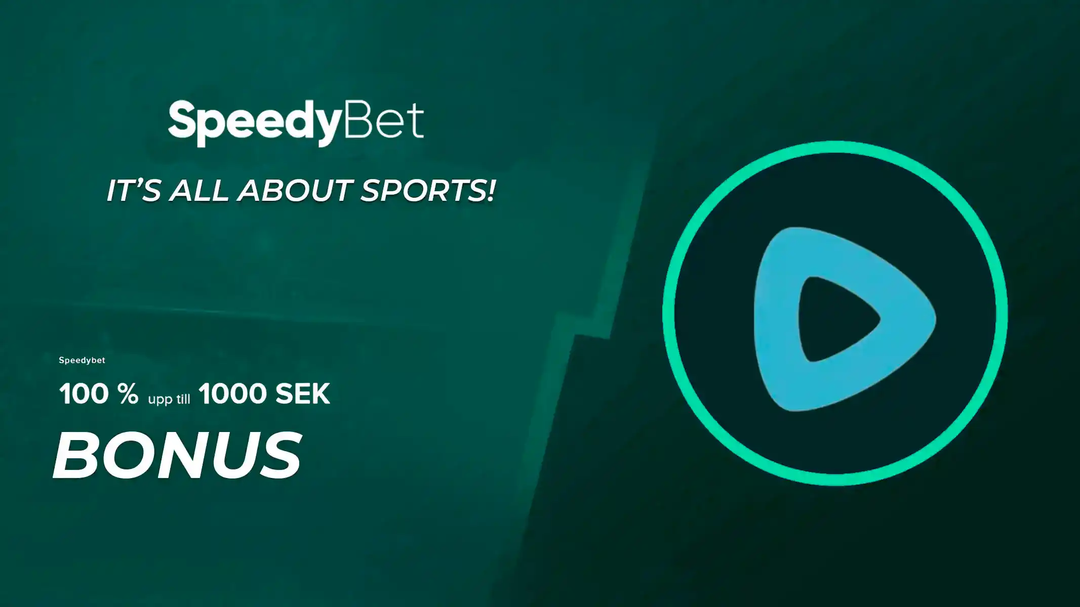 Bono del 100% hasta 1000 kr en SpeedyBet con acceso inmediato