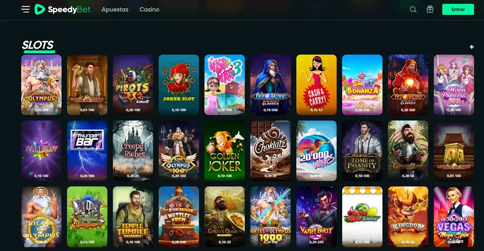 Casino en vivo de SpeedyBet con crupieres reales